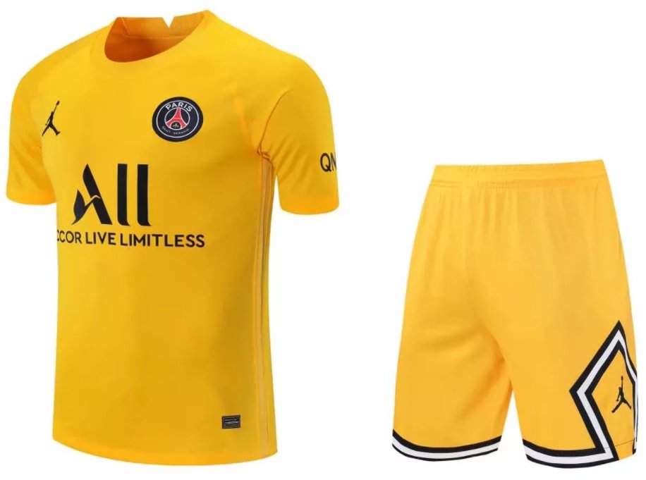 Kit infantil Goleiro I PSG 2021 2022 Air Jordan oficial